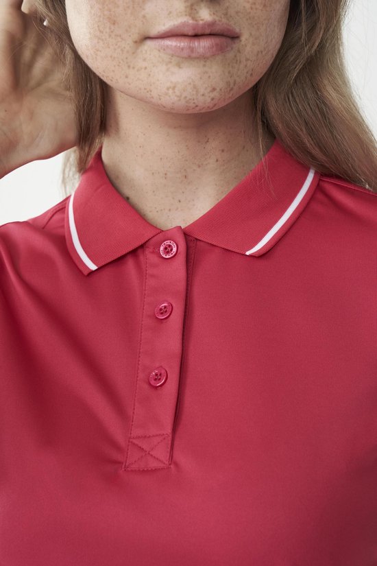 Of anders Implementeren verkoopplan Tenson Poloshirt Zuma Dames Polyester Roze Maat 46 | bol.com