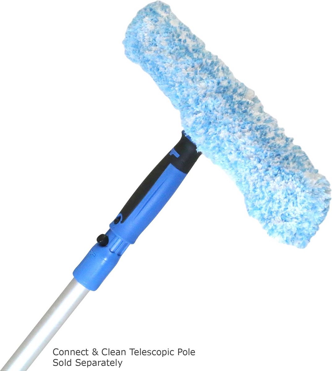 Professionele Microfiber Raamreiniger 14 inch met Ergonomisch Handvat