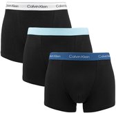 Calvin Klein 3 Pack Relaxed Dart Trunks - Icon Cotton Stretch
