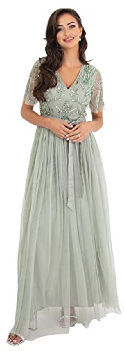 Maxi Jurk voor Dames - Elegante Ball Gown voor Bruiloft, Bruidsmeisje en Avondgelegenheden