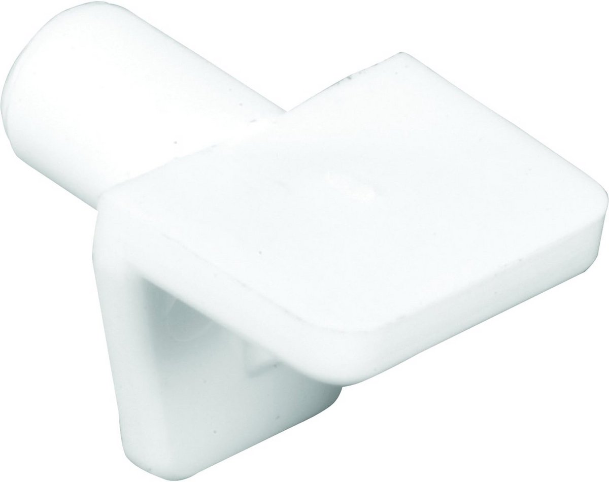 Witte Planksteunen met 5mm Diameter - Set van 8