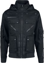 Chemical Black Corbin Jacket Mannen Heren Tussenseizoensjas - zwart - L