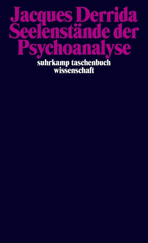 Seelenstände der Psychoanalyse - cover