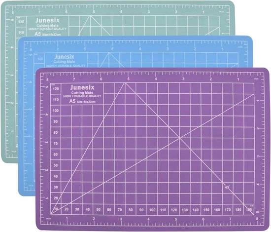 Craft Cutting Mat, Transparent Non-Slip Self Healing Cutting Mat with