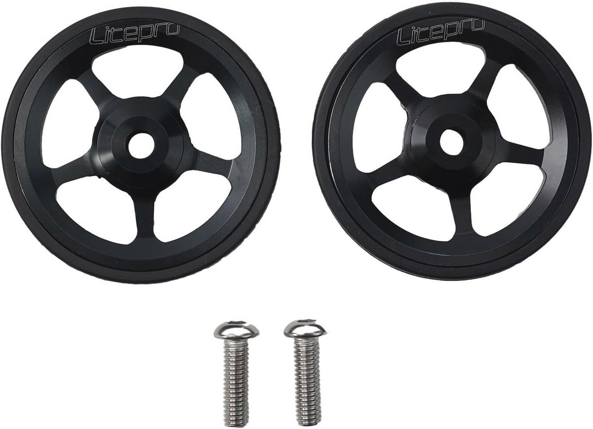 60 mm Aluminium Wiel voor Vouwfiets - Eenvoudige Vervangingsonderdelen
