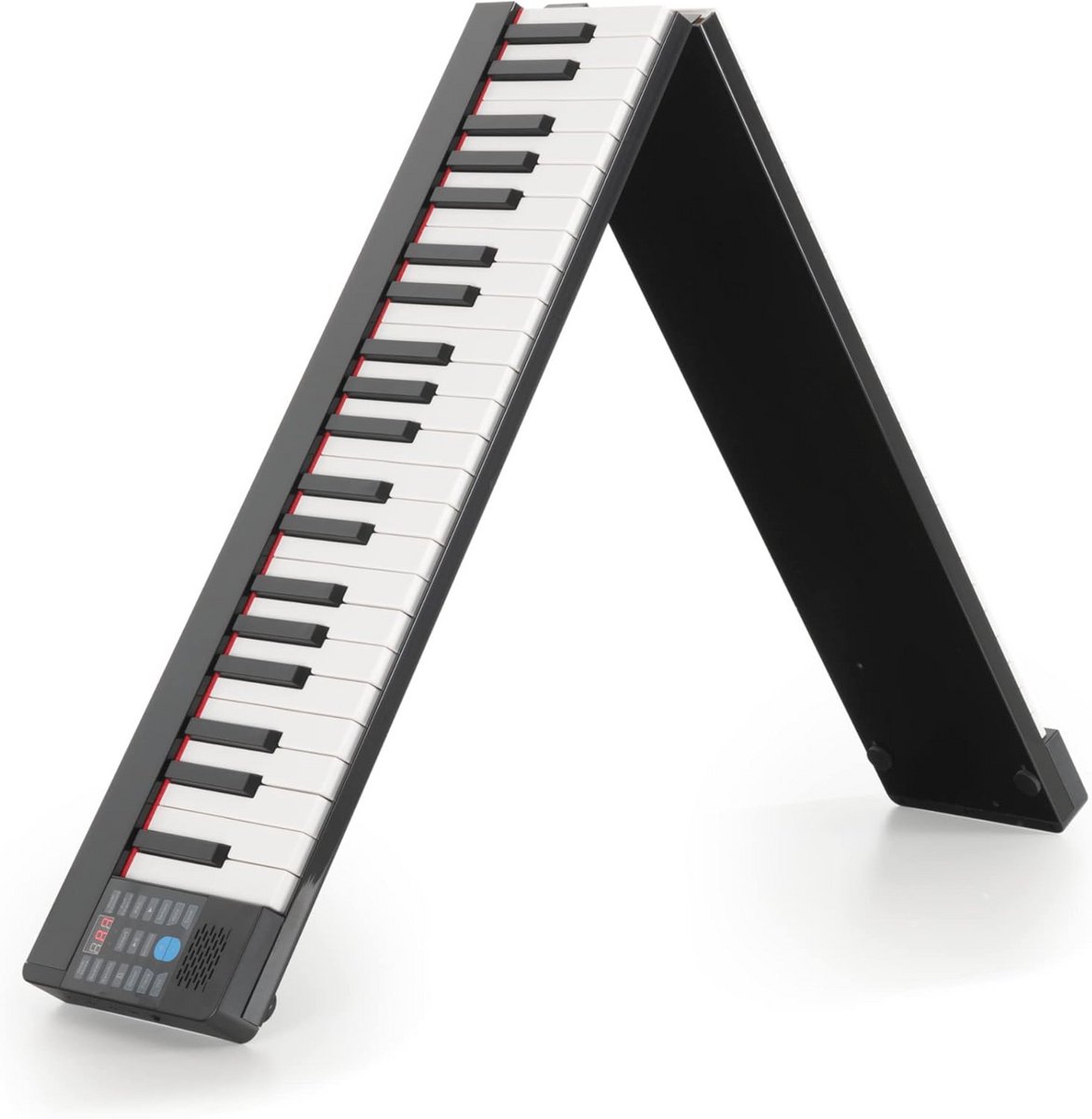 Vouwbare 88-Toetsen Digitale Piano - Aanslaggevoelig, Inclusief Draagtas en Sustaining Pedal