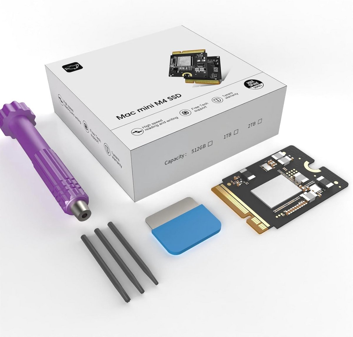 2TB SSD Harde Schijf voor Mac mini