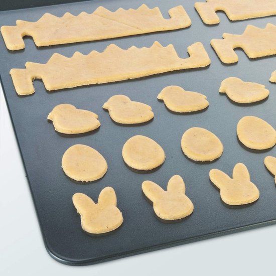 Bakplaat Plat 40 x 36 cm - Zonder Rand voor Perfect Bakplezier — afbeelding 4