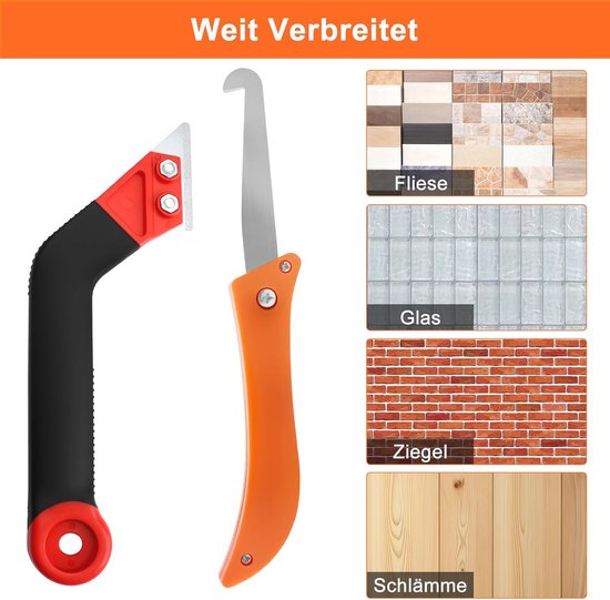 Voegenkrabber voor Tegels - 8 Stuks Verwijderaar voor Tegelvoegen met Kunststof Borstel van Merkloos	 — afbeelding 5