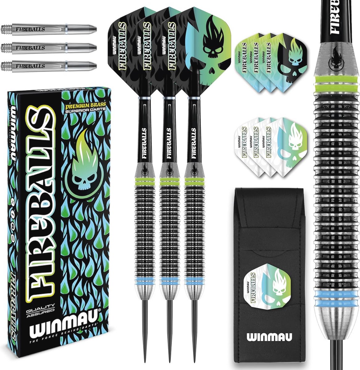 Darts Set 22g Met Dartvluchten, Schachten en Portemonnee