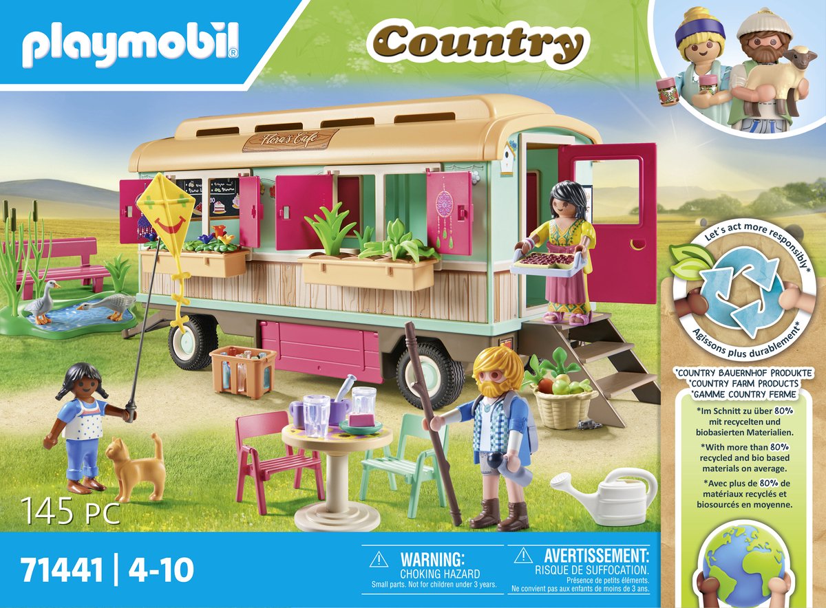 PLAYMOBIL Country Gezellig woonwagencafé - 71441 — afbeelding 10
