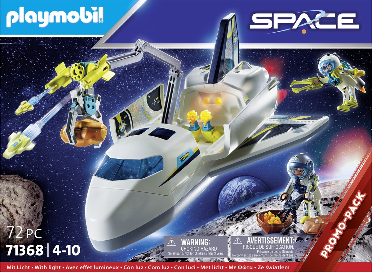 PLAYMOBIL Space Spaceshuttle op missie - 71368