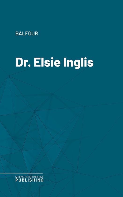 Dr. Elsie Inglis - cover