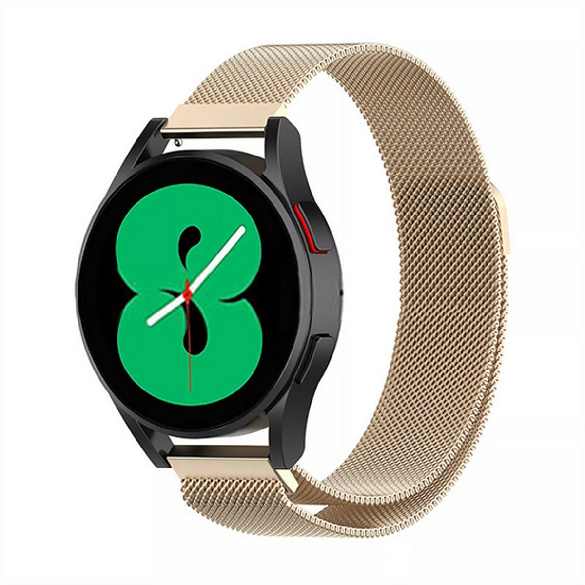By Qubix - Milanese bandje - Vintage goud - geschikt voor Huawei Watch 5 - 46mm
