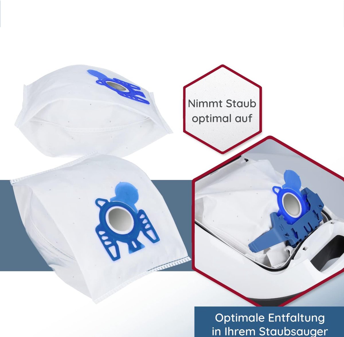 Miele MSM 10 Stofzakken – 20 Stuks, 5-laags + Microfilter, Voor Complete C3 PowerLine, Cat & Dog & Limited Edition