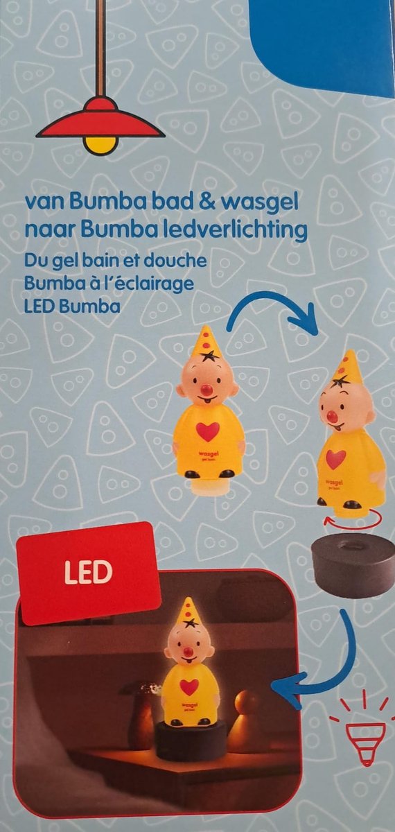Bumba 3D Natural Wasgel + Verlichting van Dreambee — afbeelding 2