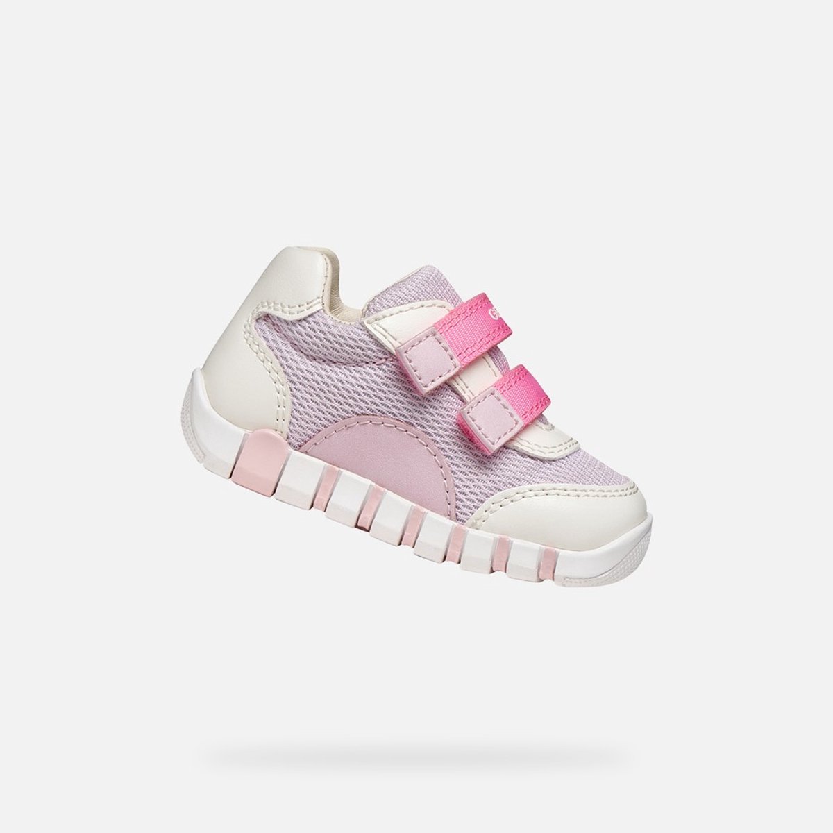 Geox Sneakers Wit/Lila