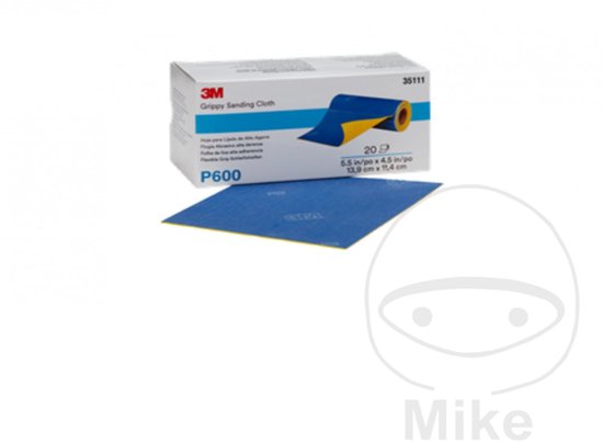 Chiffons abrasifs 3M 35110 Flex Grip P400 - 20 pièces en boîte