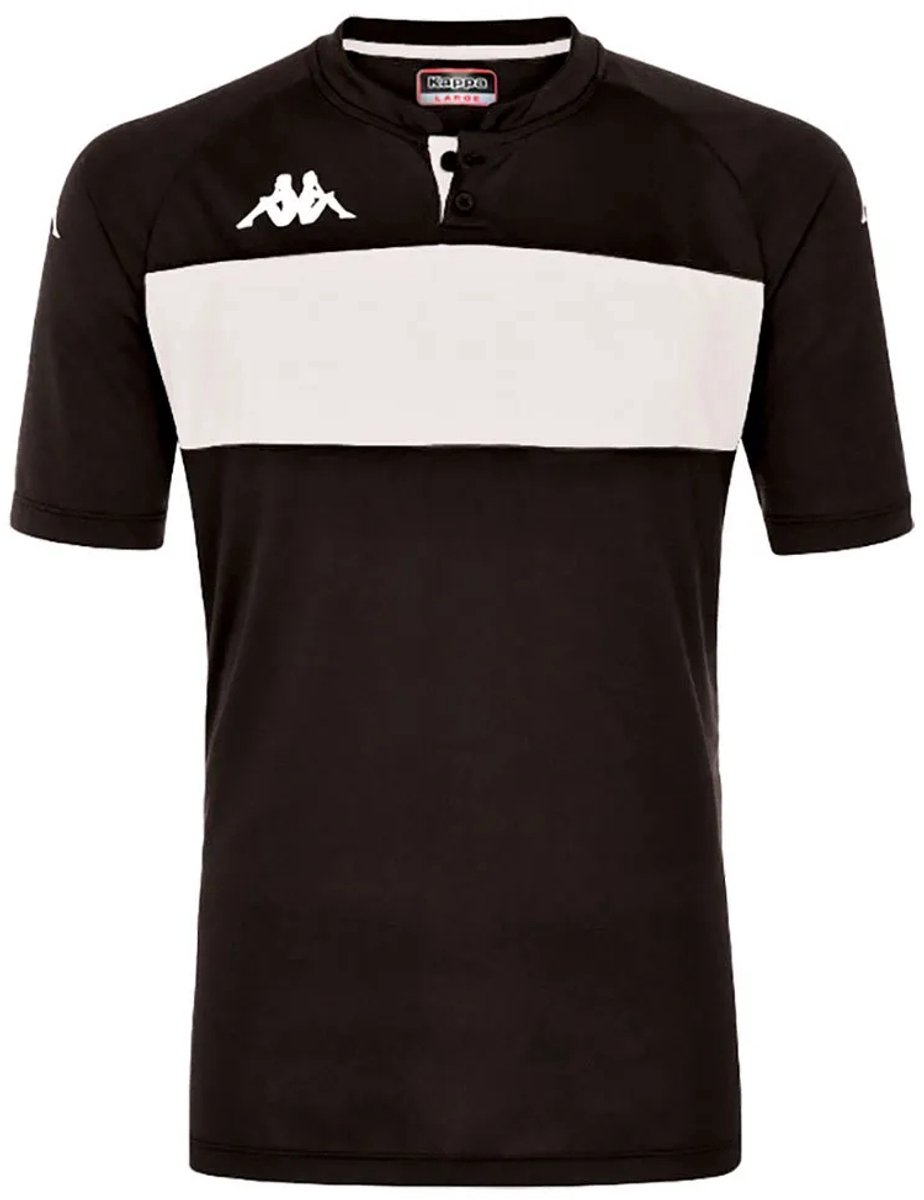 Kappa Dalto Korte Mouw Poloshirt 2XL Man Zwart