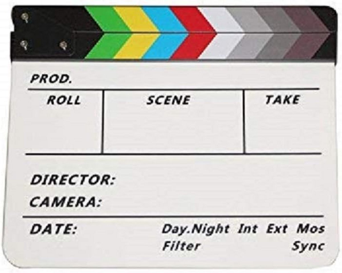 Professionele Filmklapper voor Films en Video