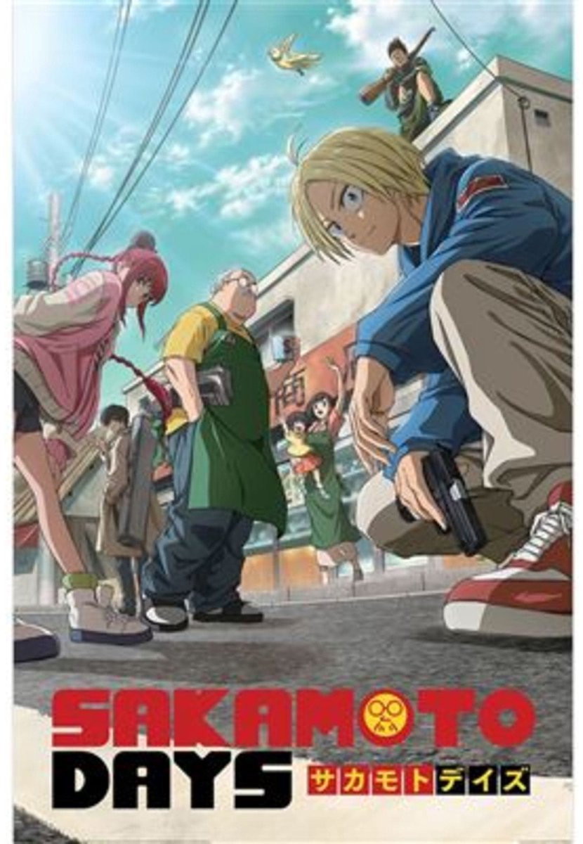 Pyramid Poster Sakamoto Days - Key Art 61x91,5cm Divers