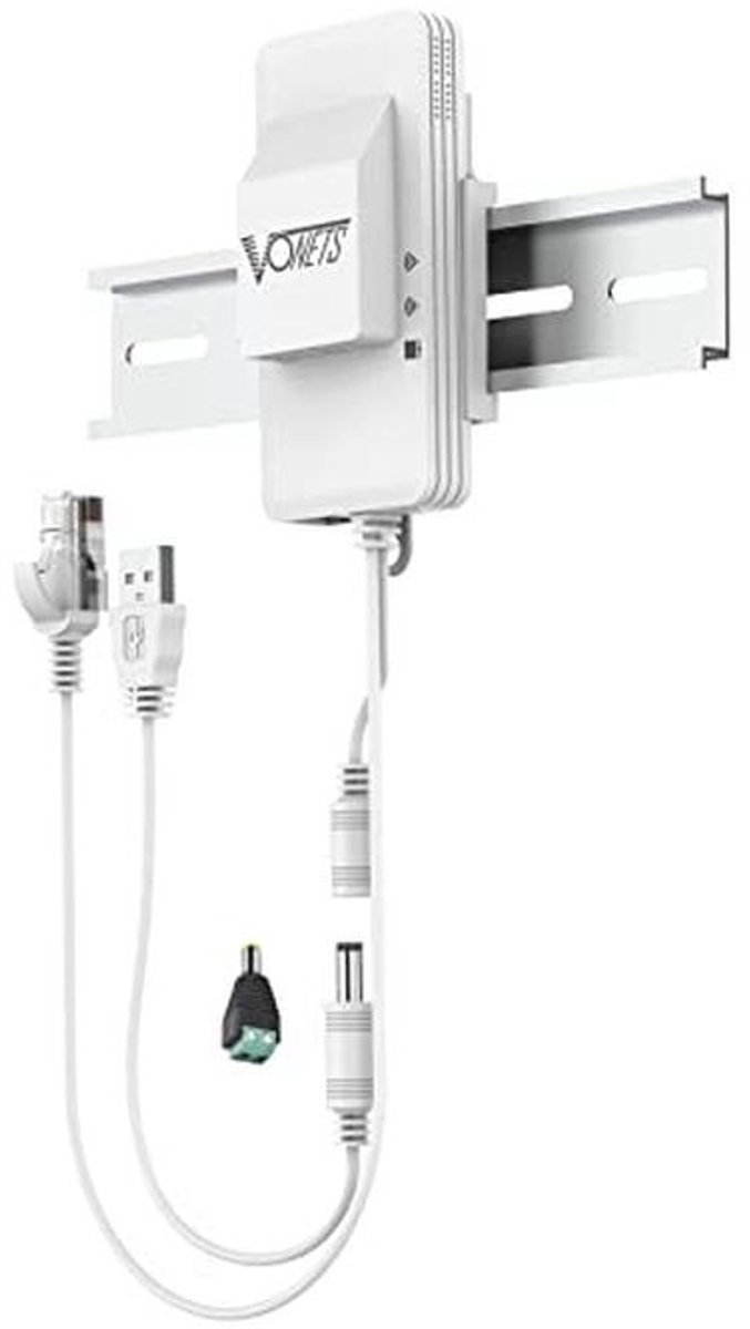 Dual Band WiFi Bridge en Repeater met Ethernet Conversie en Slimme Koelventilator