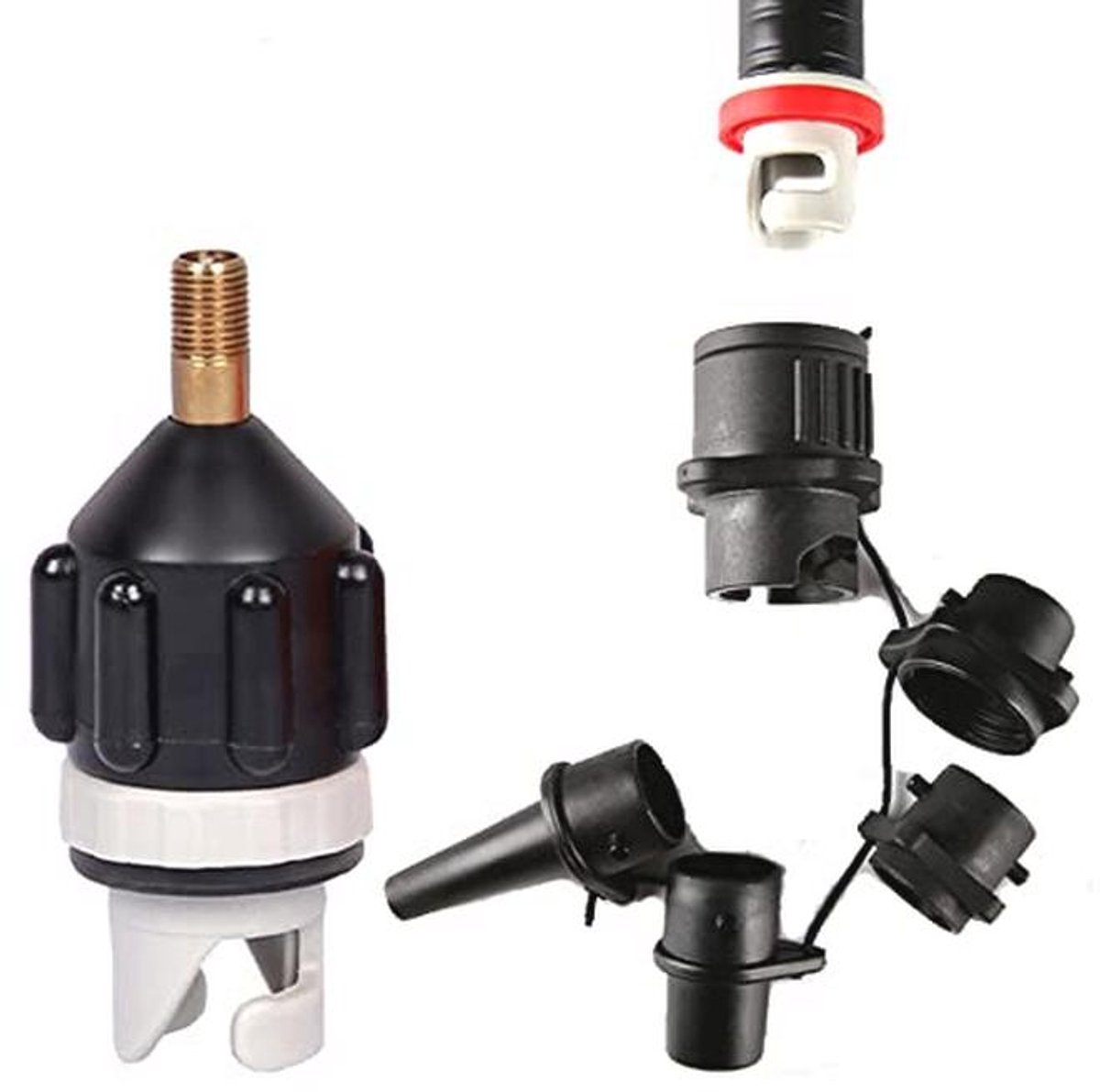 Verstelbare Pomp Adapter voor Opblaasbare Boot en Paddle Board