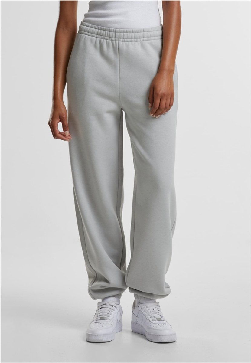 Urban Classics Fluffy Dames joggingbroek 4XL Grijs