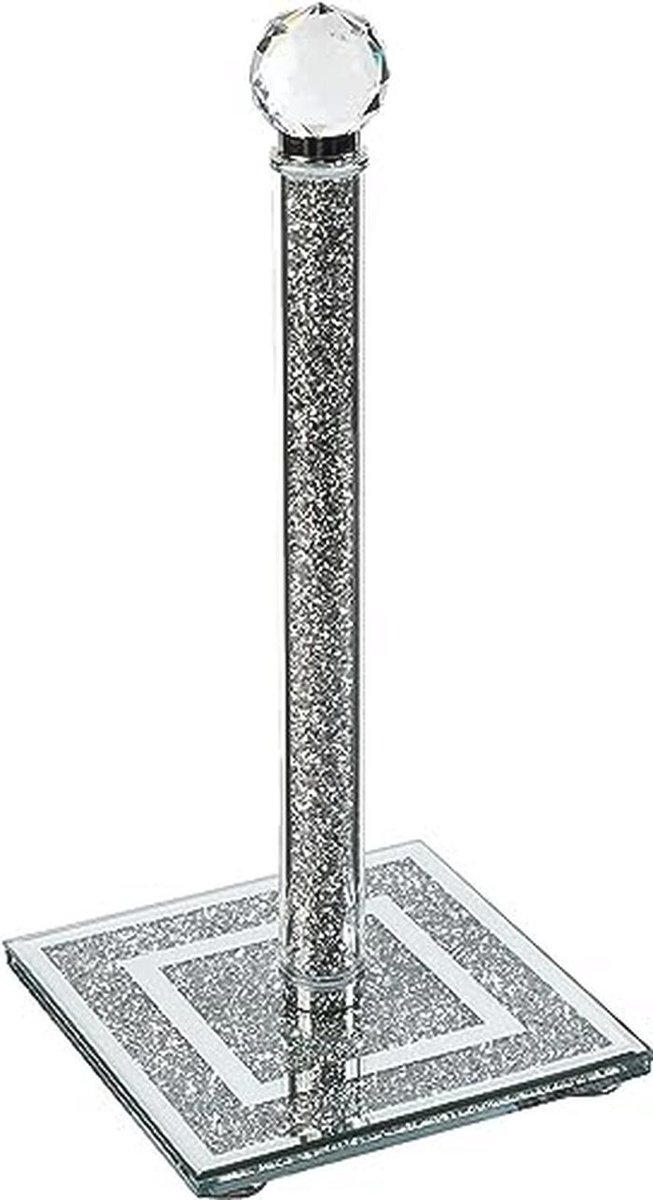 Keukenrolhouder met Gekruiste Diamanten - Luxe Keukenaccessoire