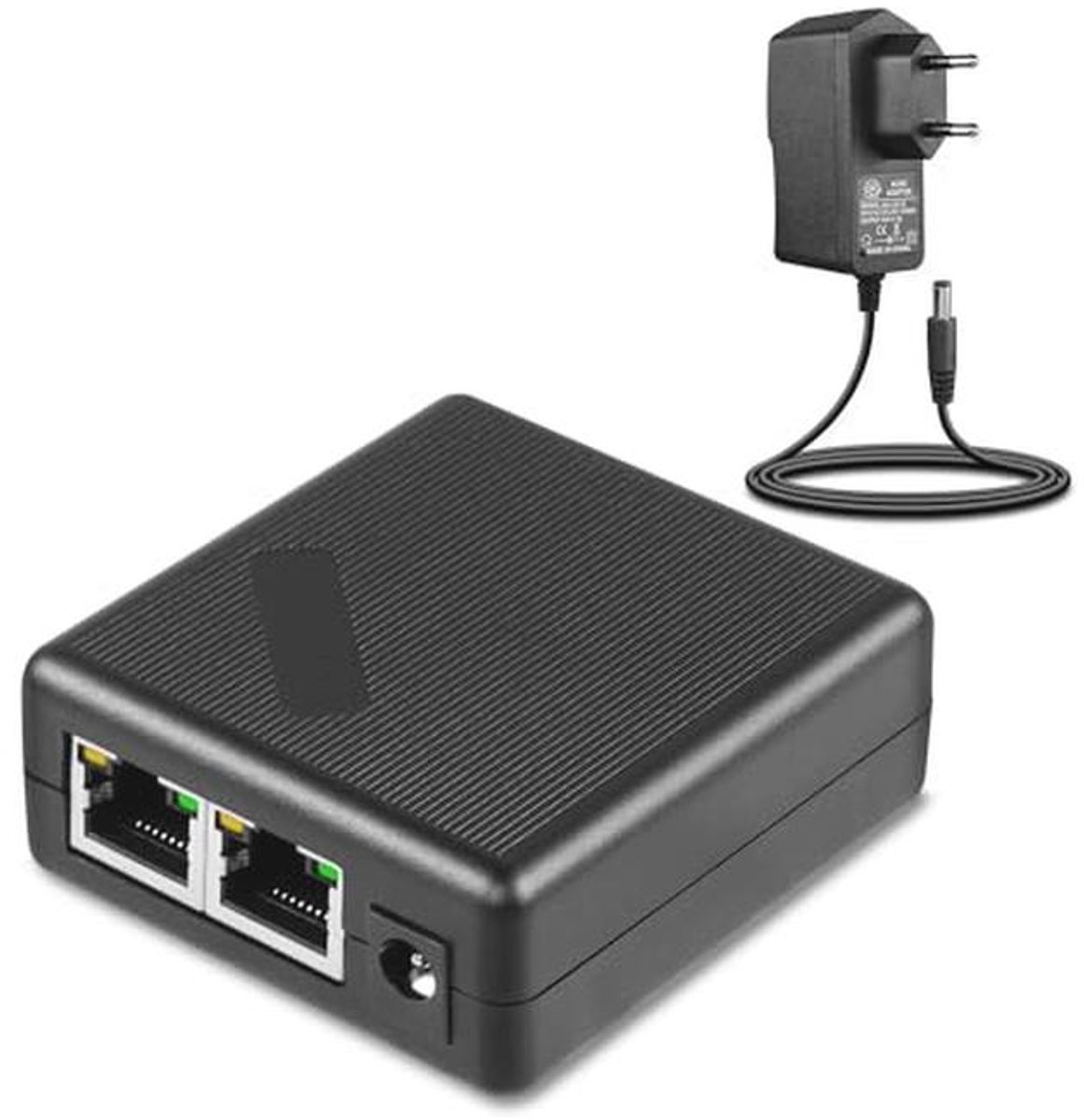 2-poorts Gigabit Ethernet netwerkadapter - RJ45 splitter voor computers, hubs, switches en routers
