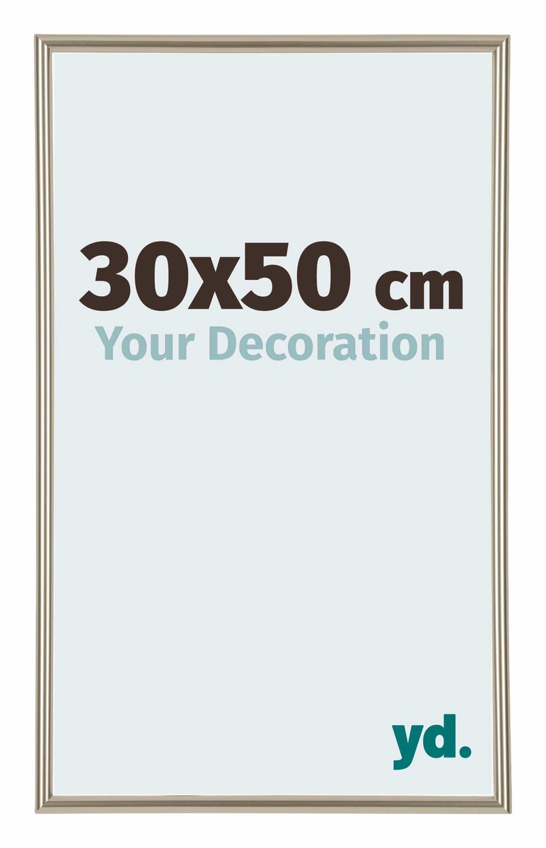 yd. Your Decoration - Fotolijst 30x50 cm - Kunststof - Champagne - Annecy