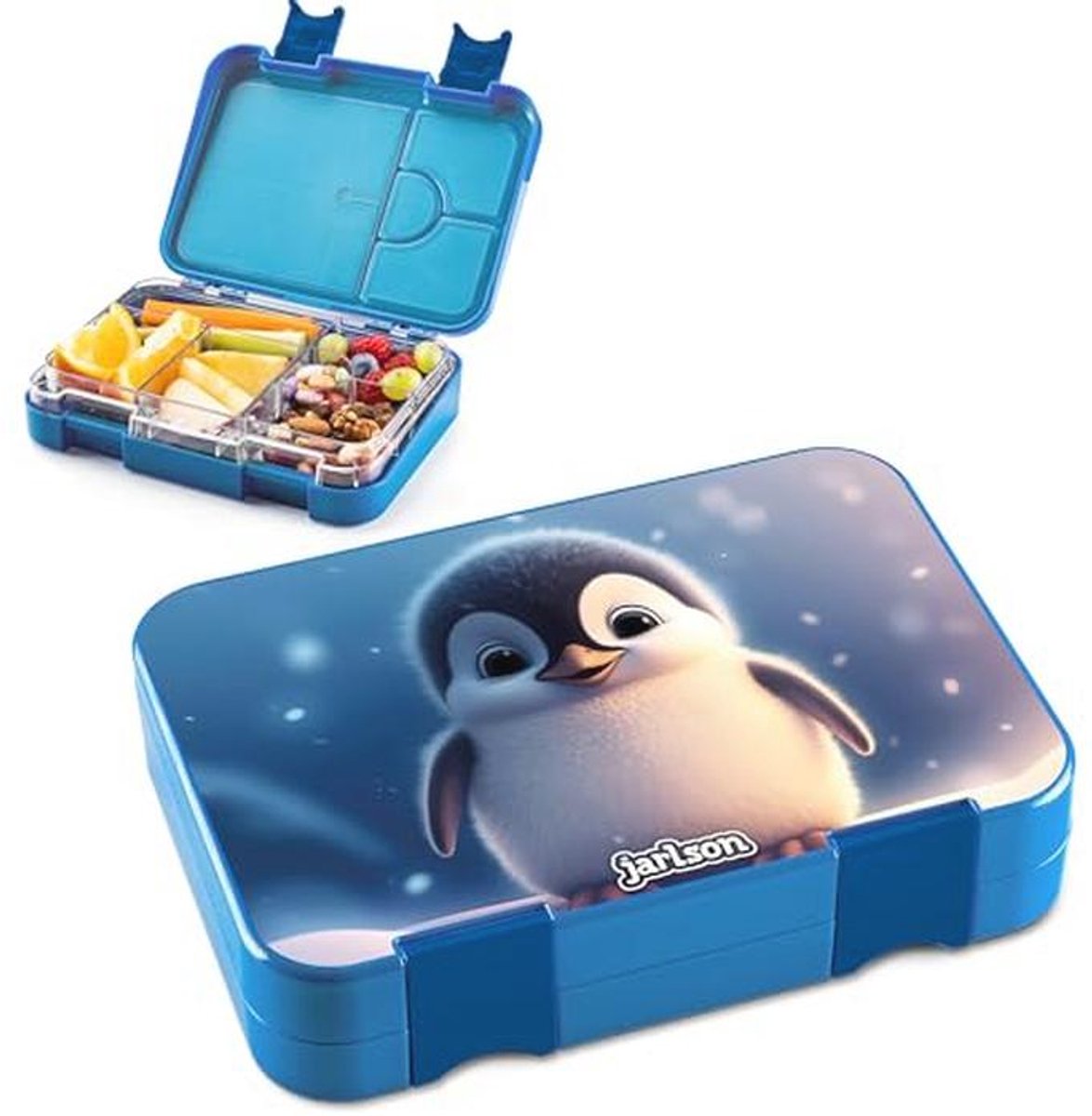 Bento box voor kinderen - Lekvrije lunchbox met vakken, ideaal voor school