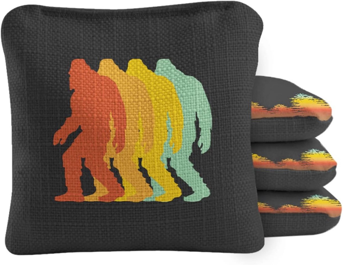 Professionele Cornhole Zakken Dubbelzijdige Regulerende Set 4 Stuks