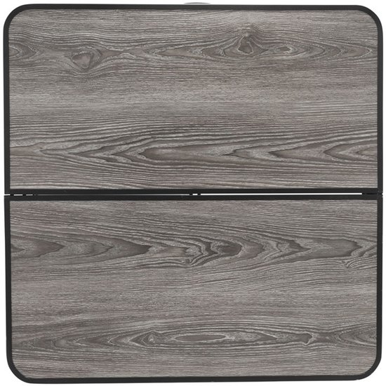 Brunner Elùtop Compack Square - Campingtafel 80 x 80 x 43/70 cm - Aluminium frame - Compact inklapbaar ontwerp van Merkloos — afbeelding 2