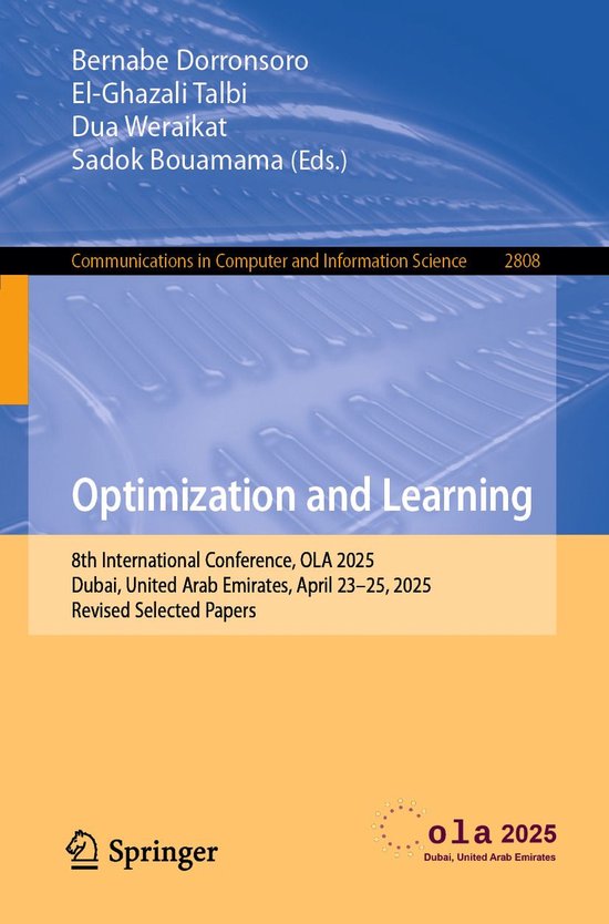 Springer Nature Proceedings excluding Computer Science - Opt ... - cover