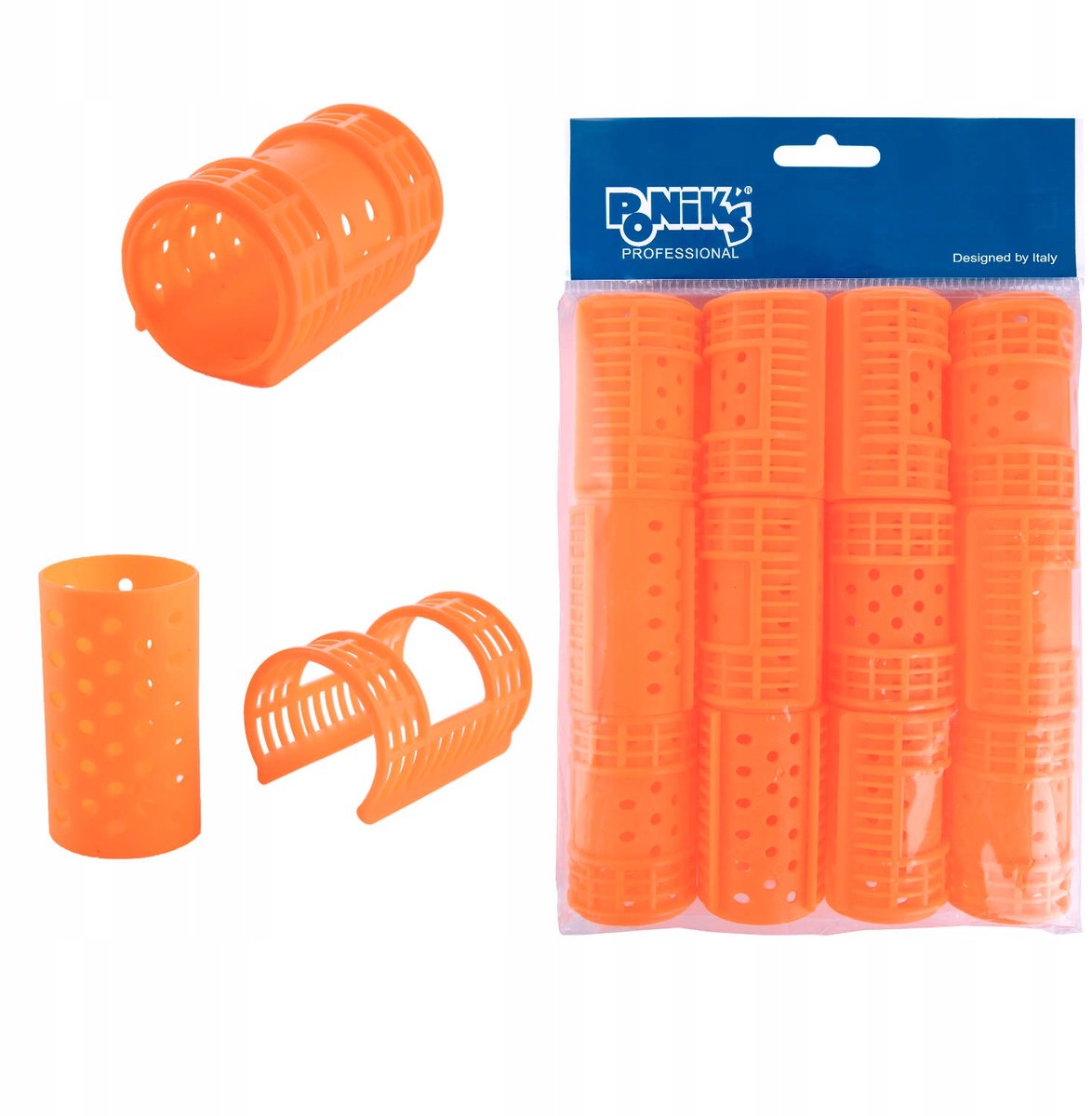 Poniks Magnetische Haarrollers 38mm - 12ST ZEER DIKKE - Voor Perfecte Krullen
