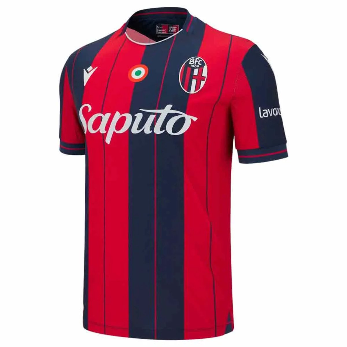 Macron Bologna Fc 25/26 Thuis T-shirt Met Korte Mouwen Rood M Man