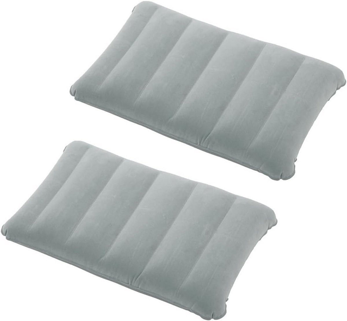 Opblaasbaar Kussen voor Camping en Reizen - Comfortabel en Compacter Kussen (2 Stuks)