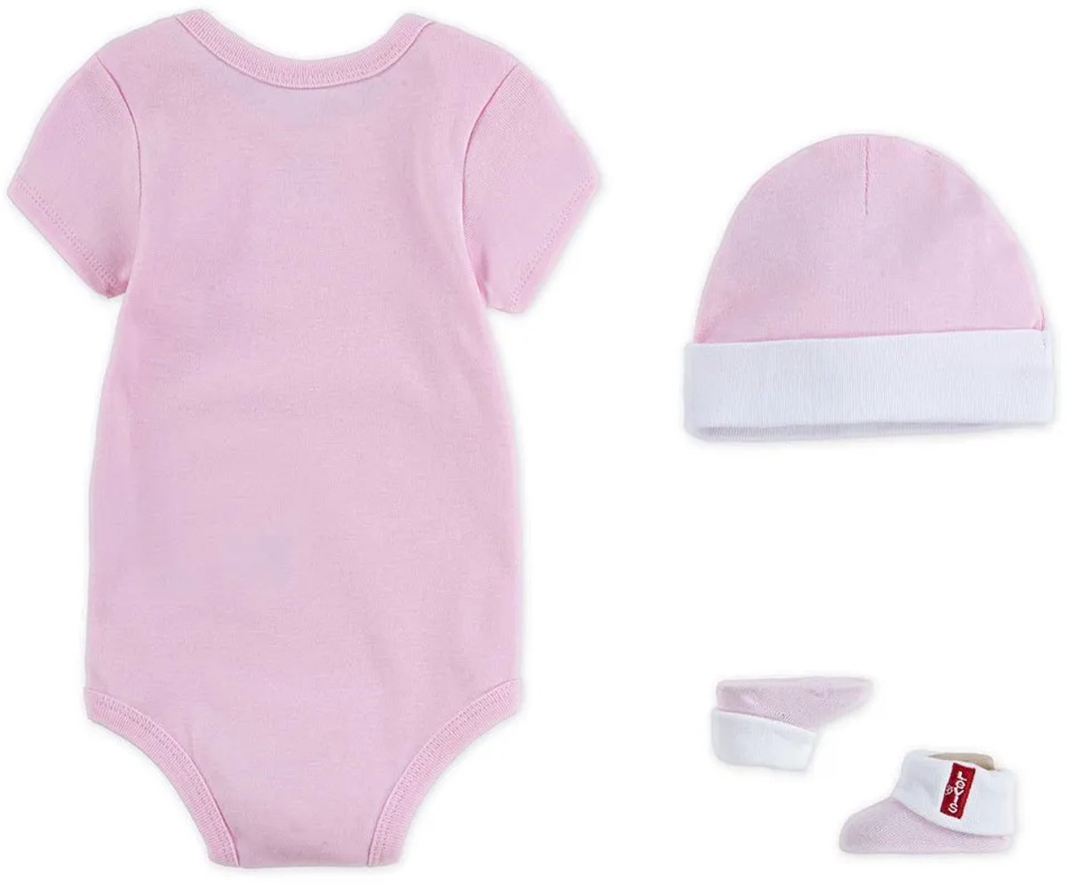 Levi´s ® Kids Classic Batwing Korte Mouw Set 6-12 Months Jongens Fairy Tale