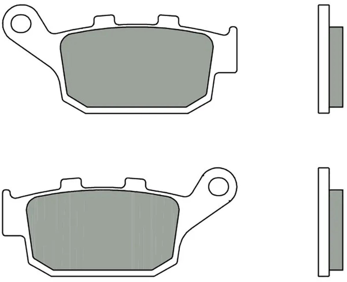 Brembo 07ho53sp Gesinterde Remblokken Transparant