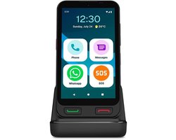 Smartphone voor senioren met eenvoudige modus, fysieke knoppen en XXL-symbolen – 64 GB, 5 inch
