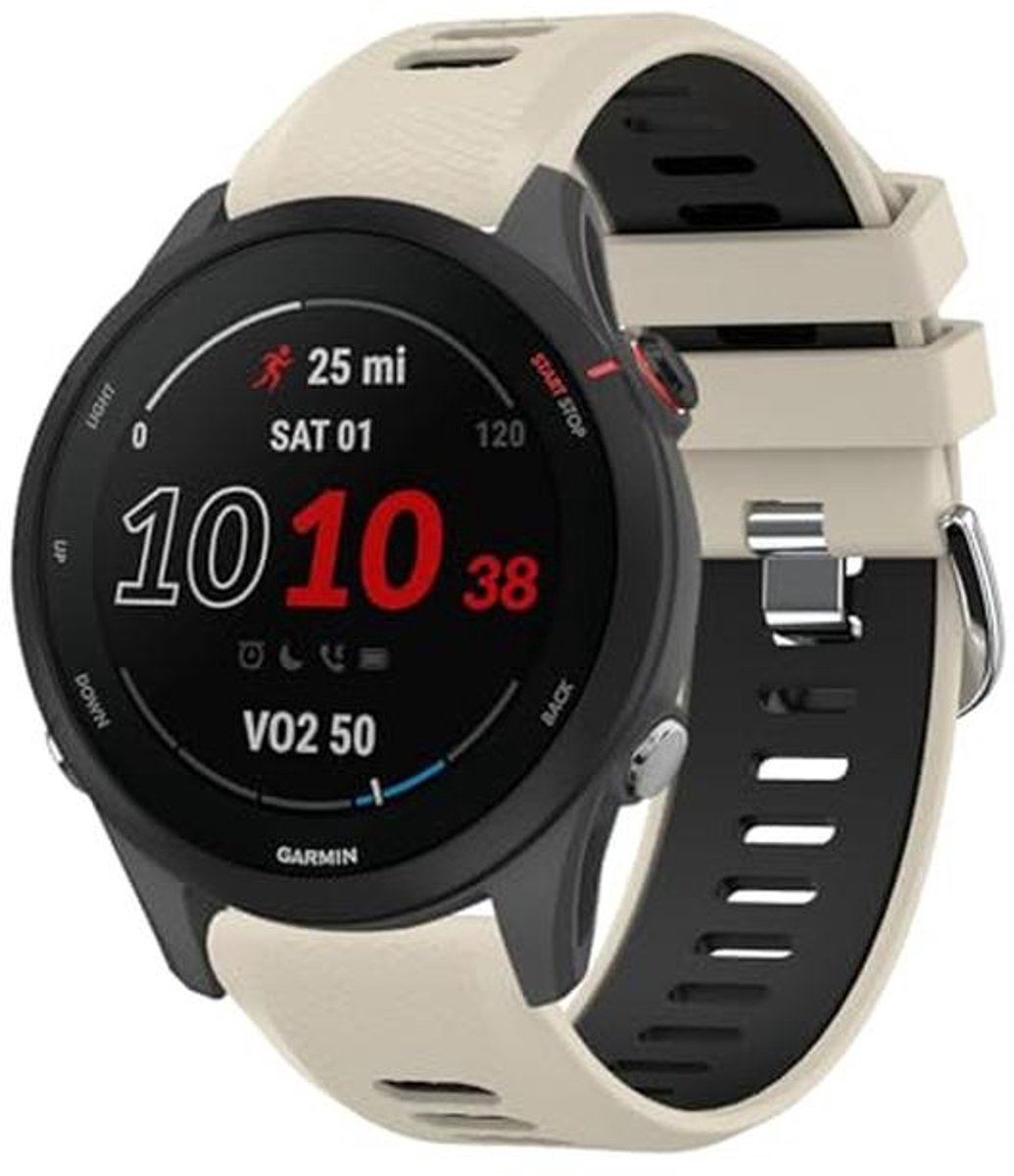 Siliconen sportarmband 22 mm Quick Release voor sporthorloges