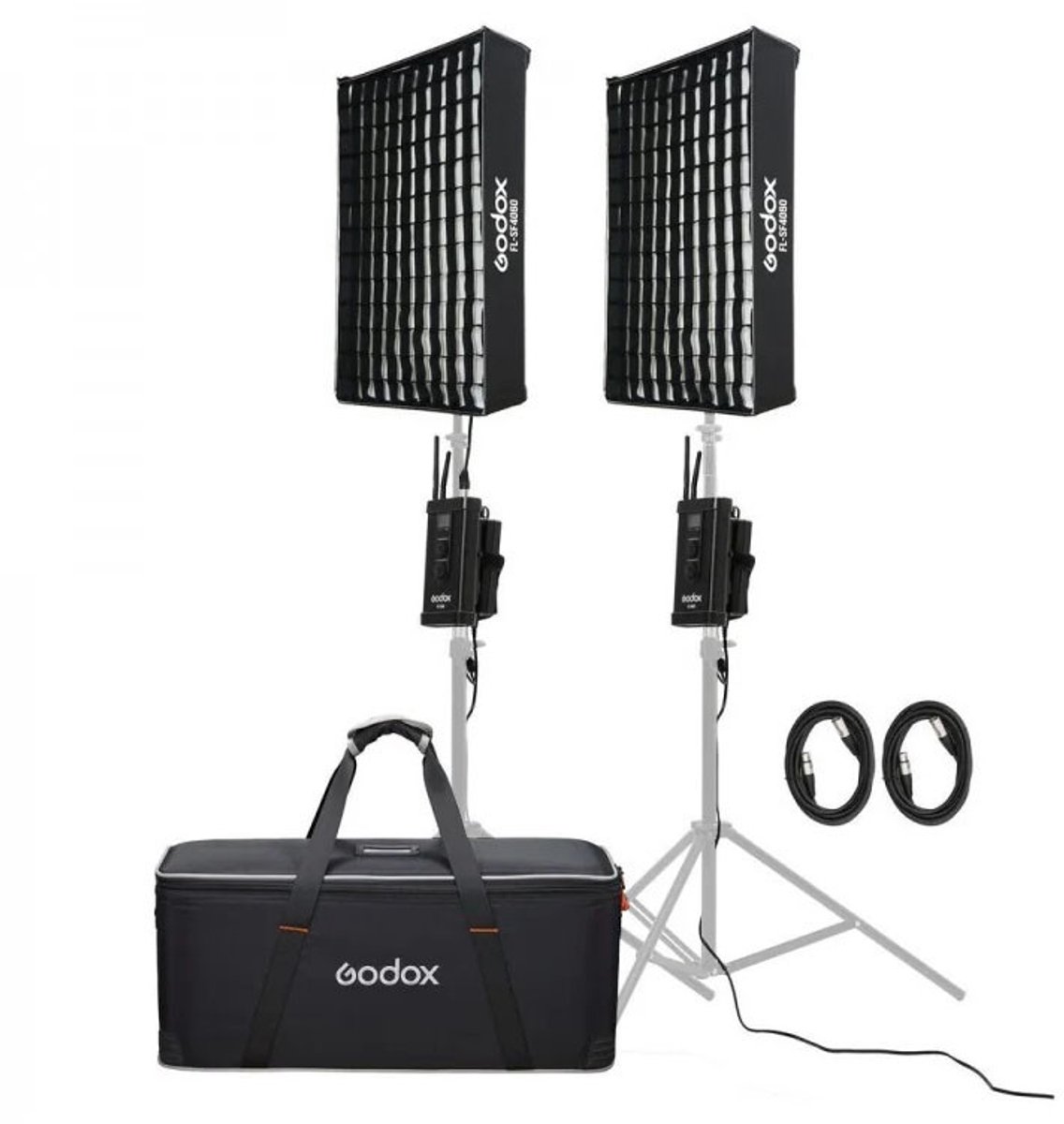 GODOX FL100-K2 – 2 flexible FL100 LED-Panels mit Stativ und Tasche