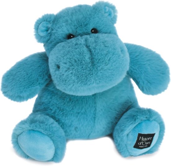 Pluche Nijlpaard - Zacht en Schattig Knuffeldier - 25 cm - Ideaal Cadeau voor Geboorte en Verjaardag van Merkloos — afbeelding 4