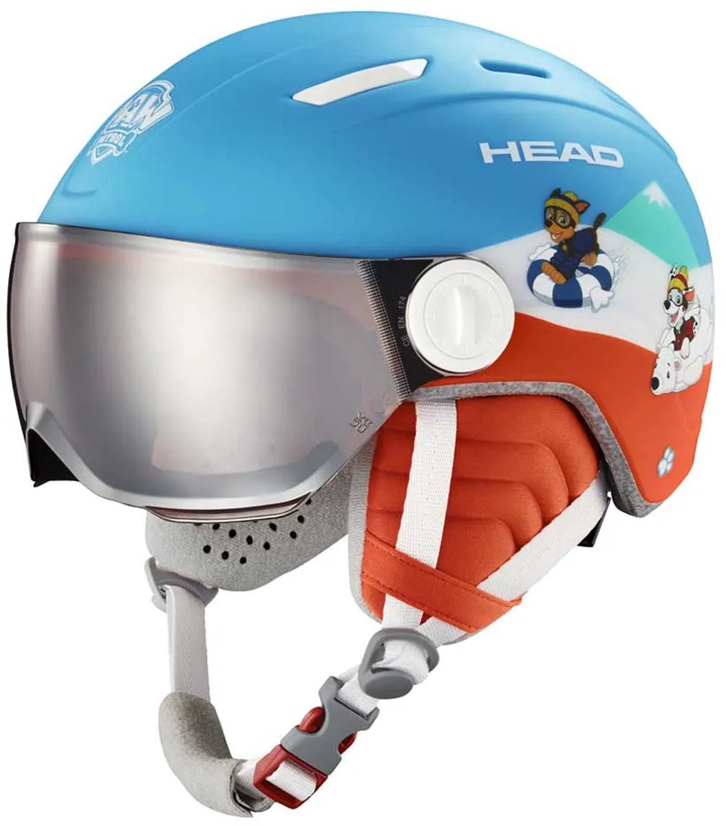 Head Mojo Visor Paw Patrol Juniorhelm XS-S Blauw