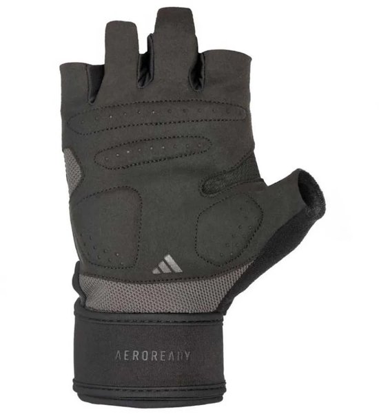 Adidas Strength training handschoenen zwart M