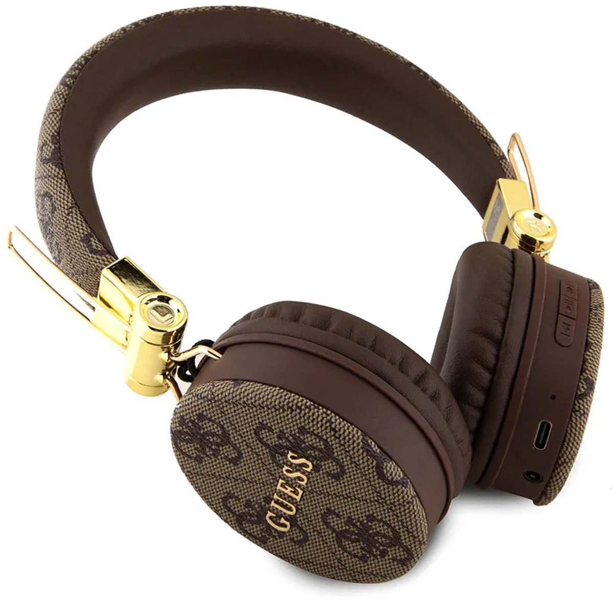 Guess 4G Bluetooth On-Ear Koptelefoon - Bruin - afbeelding 2