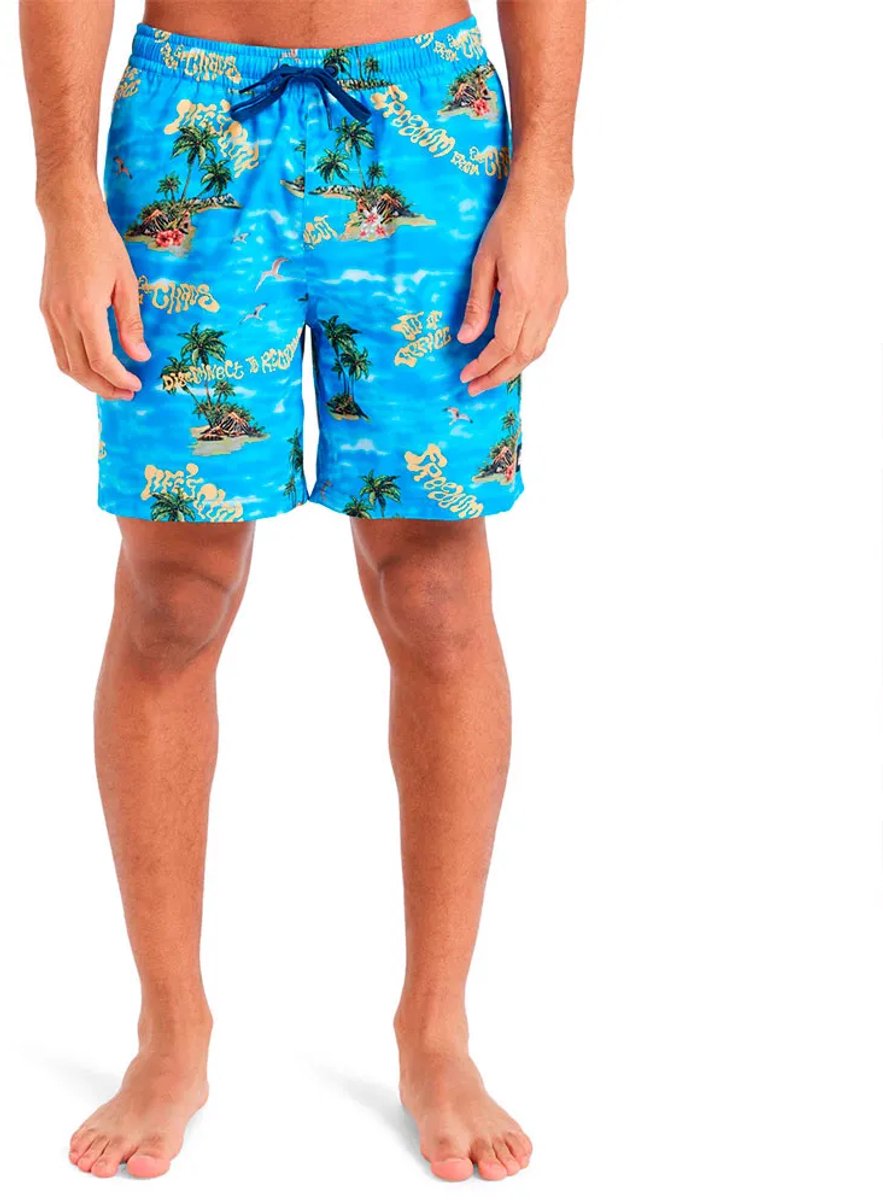 Quiksilver Everyday Straight Volley 17 Zwembroek S Man Blauw