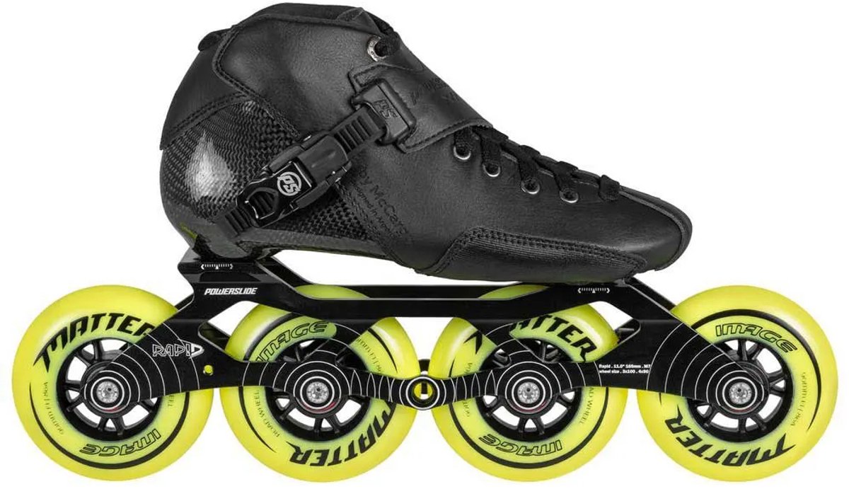 Powerslide 3x Kids Inline Skates Jongens Meisjes Zwart