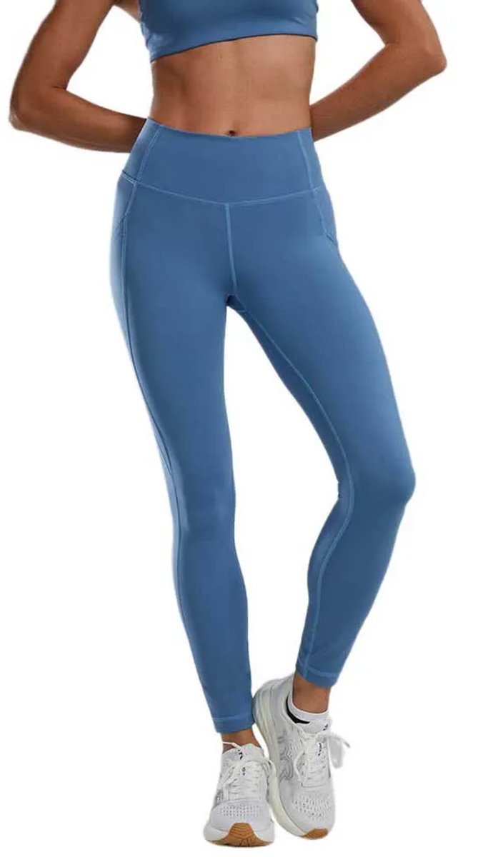 Tyr Joule Elite 25´´ Pocket Leggings Met Hoge Taille Blauw S Vrouw
